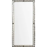 Dover 2 Mirror in Antique Gold Metal