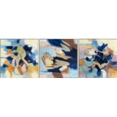 Pomona Trio Canvas Painting in Multicolor (Set of 3)