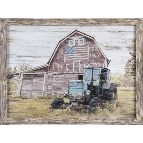 Truck Yeah 2 Wall Art in Multicolor Wood