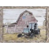 Truck Yeah 2 Wall Art in Multicolor Wood