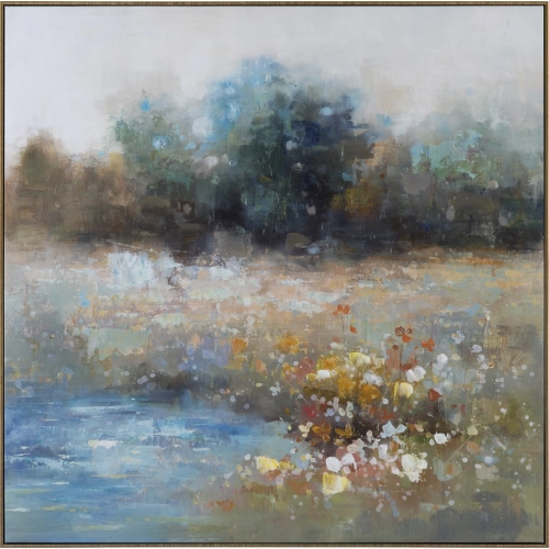 Bettendorf Landscape Canvas Wall Art in Multicolor