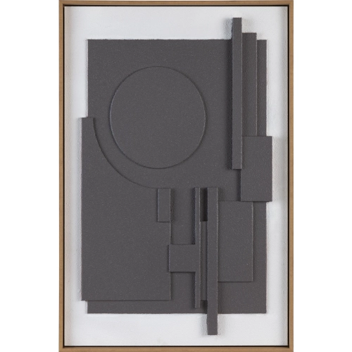 Brookeridge 2 Wall Art in Matte Brown Wood