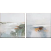 Solitude Abstract Canvas Painting in Multicolor