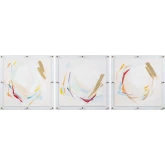 Liveliness Abstract Wall Art in Multicolor