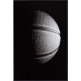 Double Dribble Basketball Photo Wall Art in Black & White