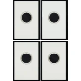 Brookings Wall Art in Black & White (Set of 4)