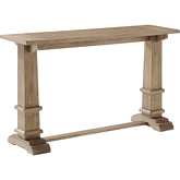 Joanna Console Table in Rustic Brown
