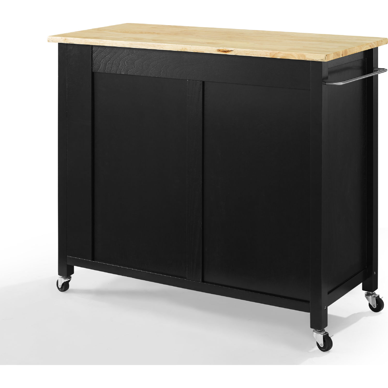 Savannah Wood Top Full-size Kitchen Island/Cart - Thumbnail 5