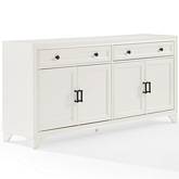 Tara Sideboard in Distressed White Finish