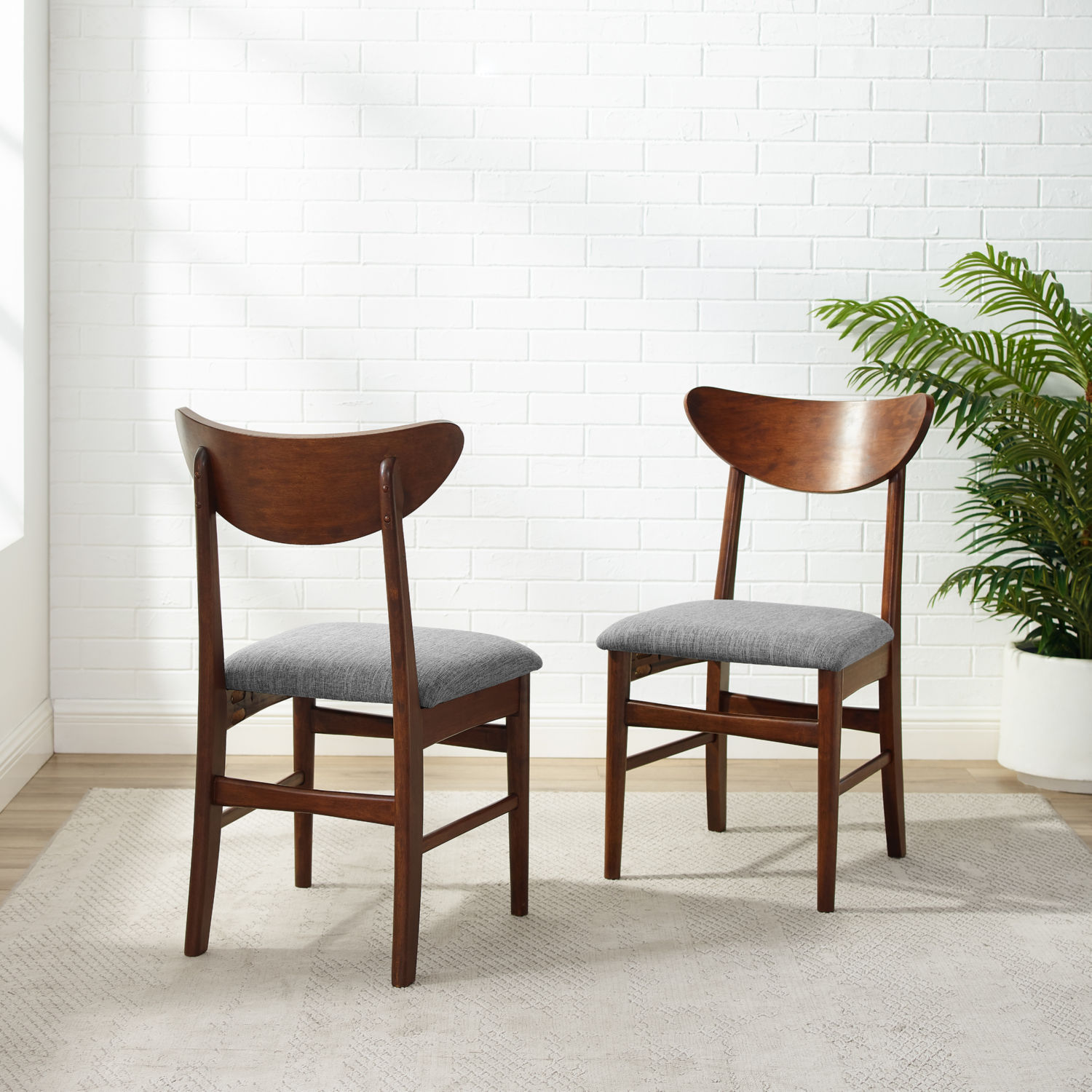 Crosley Furniture Landon Wood Dining Chairs (Set of 2) - Thumbnail 3
