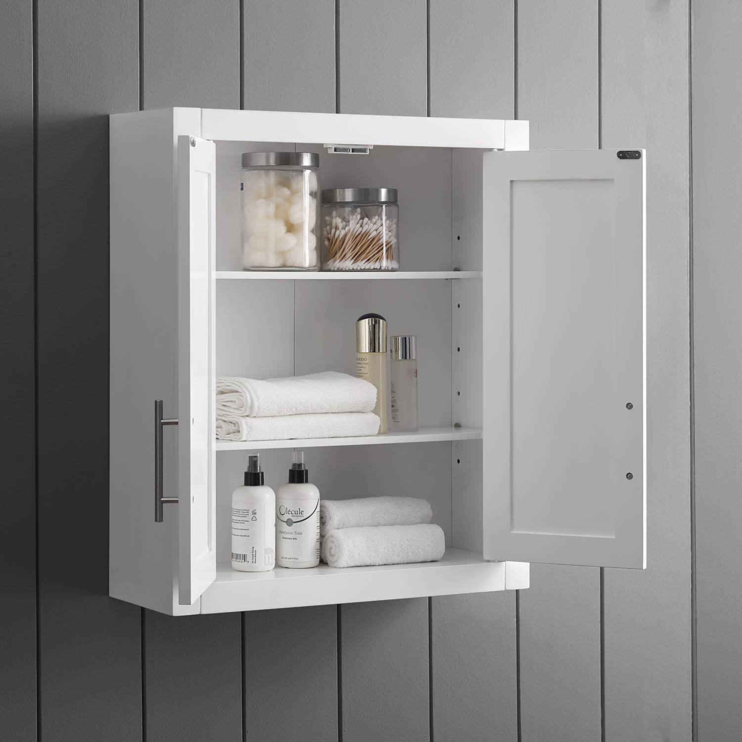 Crosley Savannah Wall Bath Cabinet - Thumbnail 4