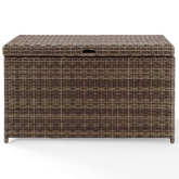 Bradenton Outdoor Storage Bin in Resin Wicker