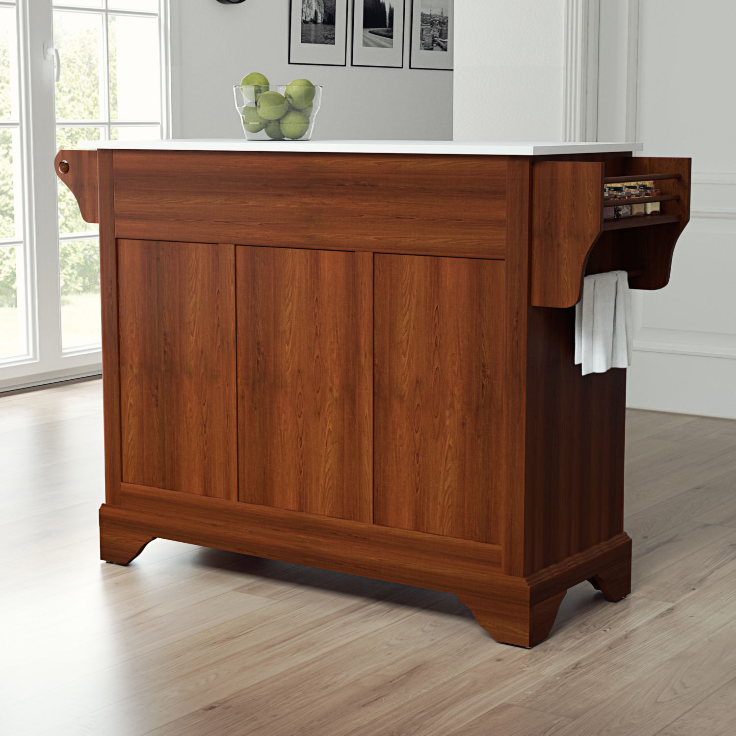 Crosley Cambridge Bar Cabinet - Thumbnail 2