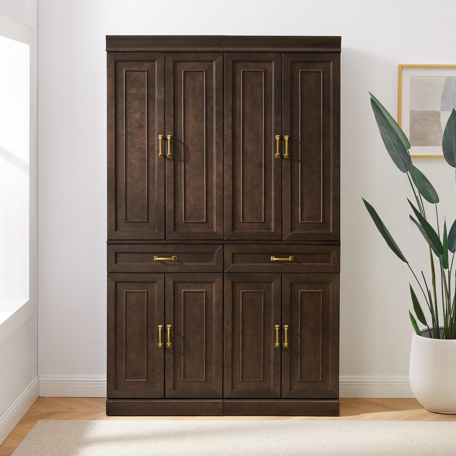 Crosley KF33033CO Stanton 2 Piece Kitchen Pantry Cabinet Set in