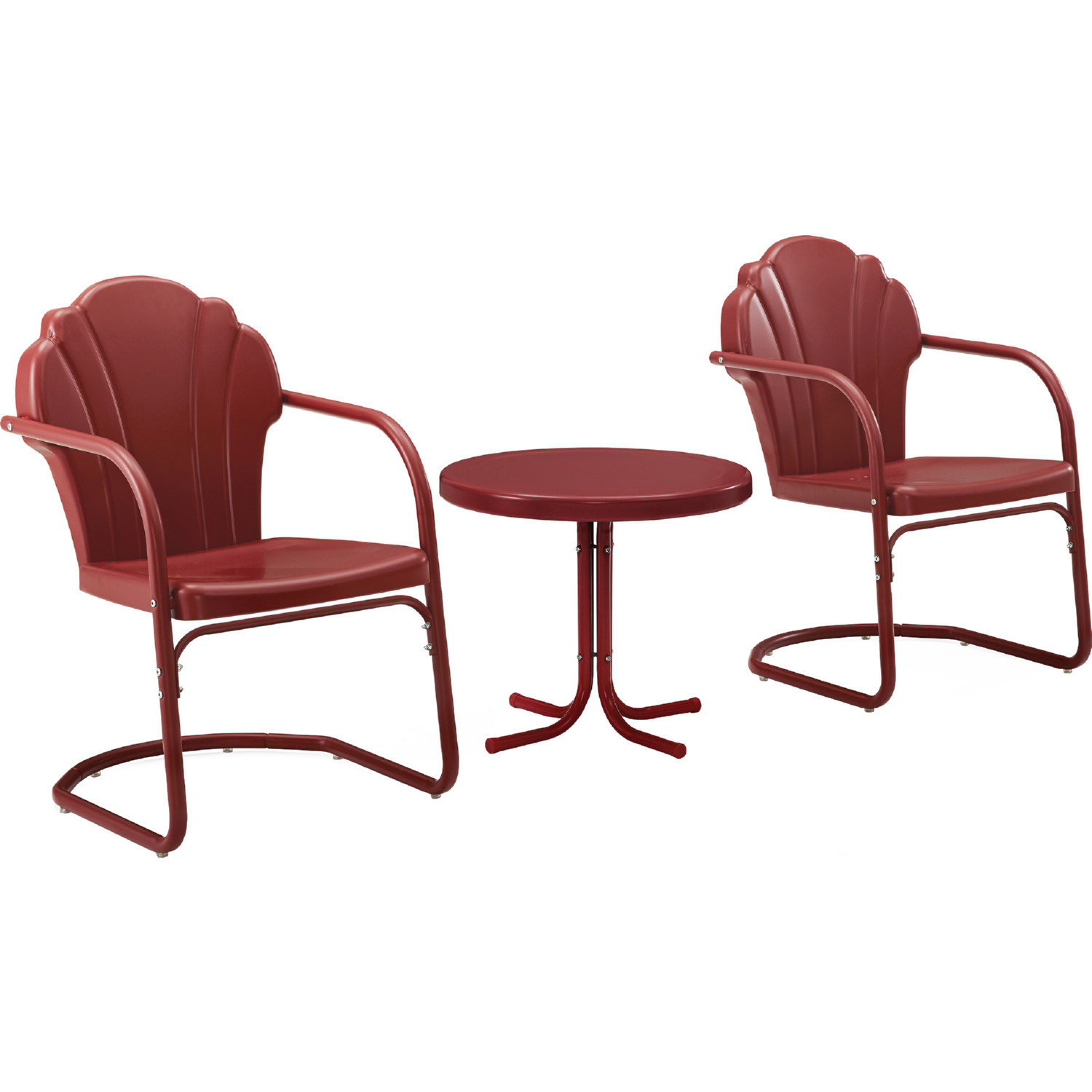 tulip metal lawn chairs