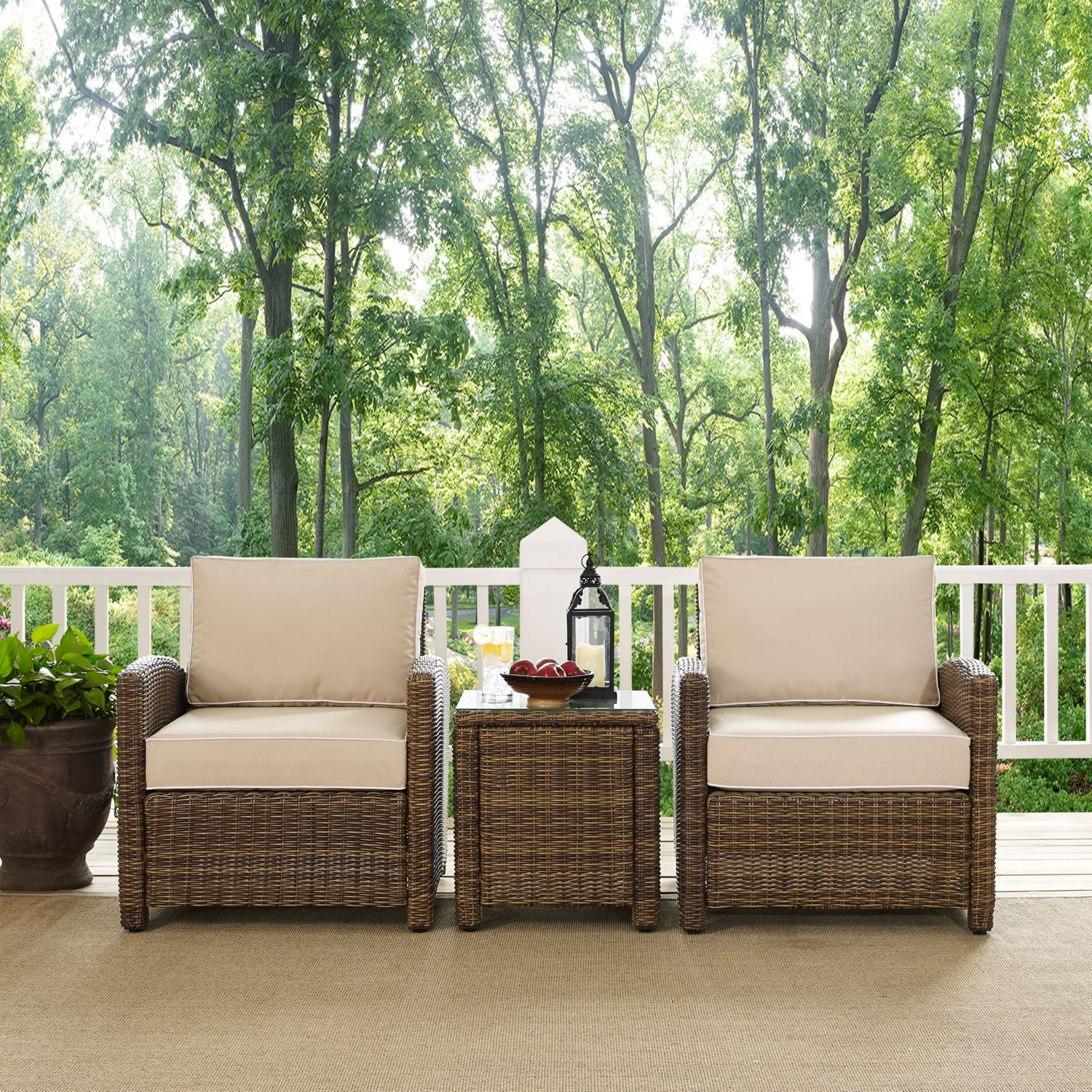 Crosley Bradenton Arm Chair - Thumbnail 2