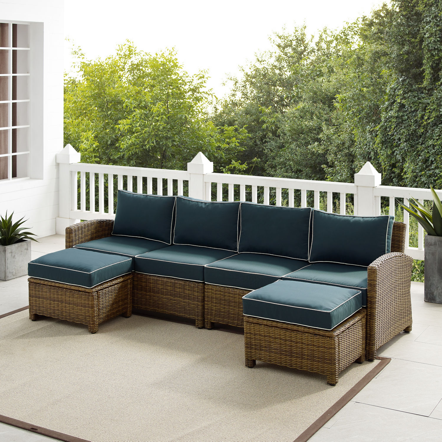 Crosley Bradenton Sectional Sofa