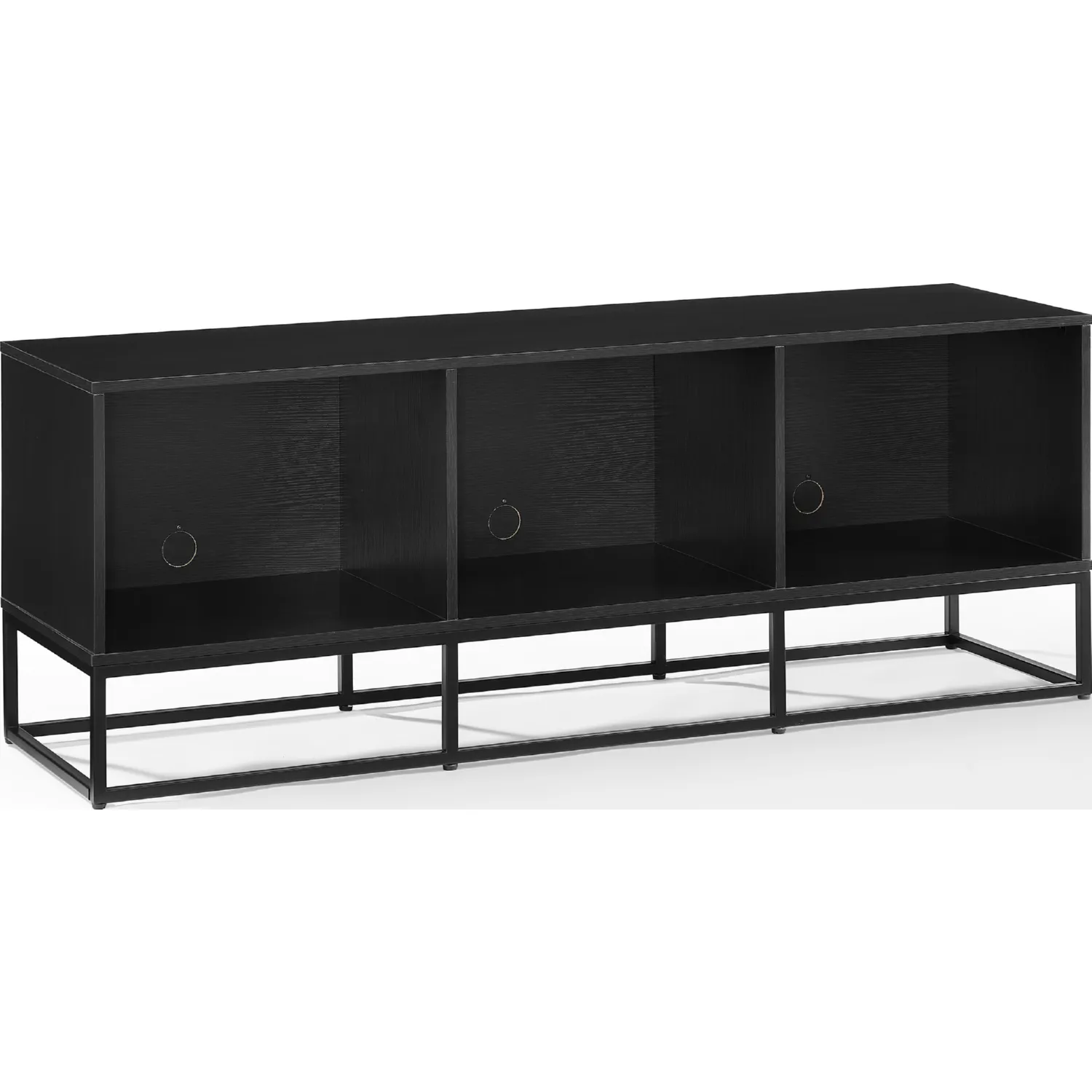 Crosley Enzo Large Record Storage Media Console - Thumbnail 4