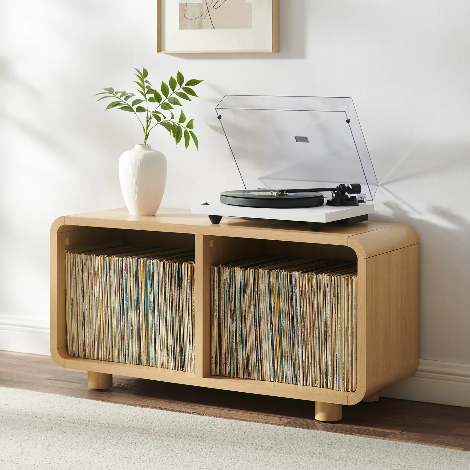 Crosley Zoe 40" Record Storage Console - Thumbnail 4