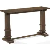 Joanna Entryway Console Table in Dark Oak Finish Wood