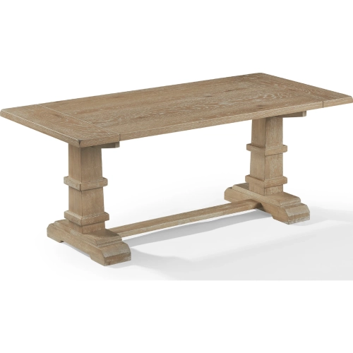Joanna Coffee Table in Rustic Brown Oak Veneer