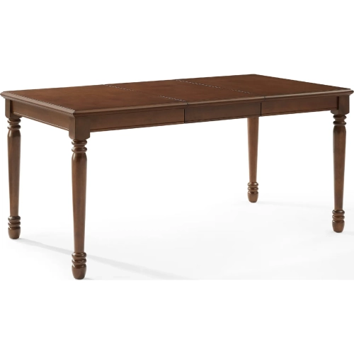 Shelby 65" Extention Dining Table in Dark Cherry Finish