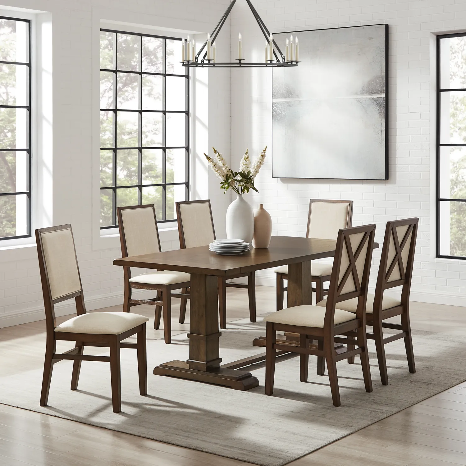 Crosley Joanna 9 Piece Dining Table Set - Thumbnail 4