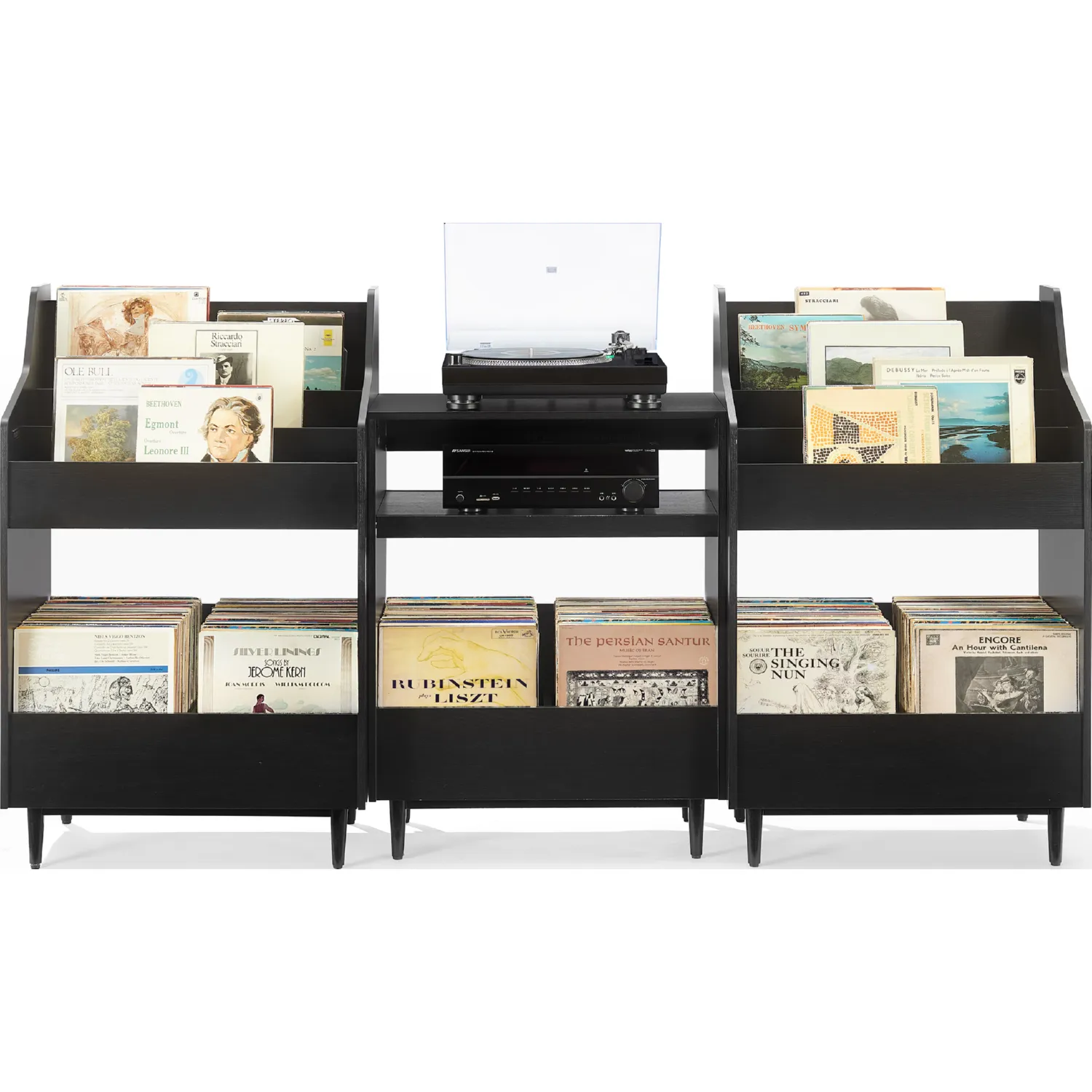 Crosley Furniture Liam Record Storage Stand