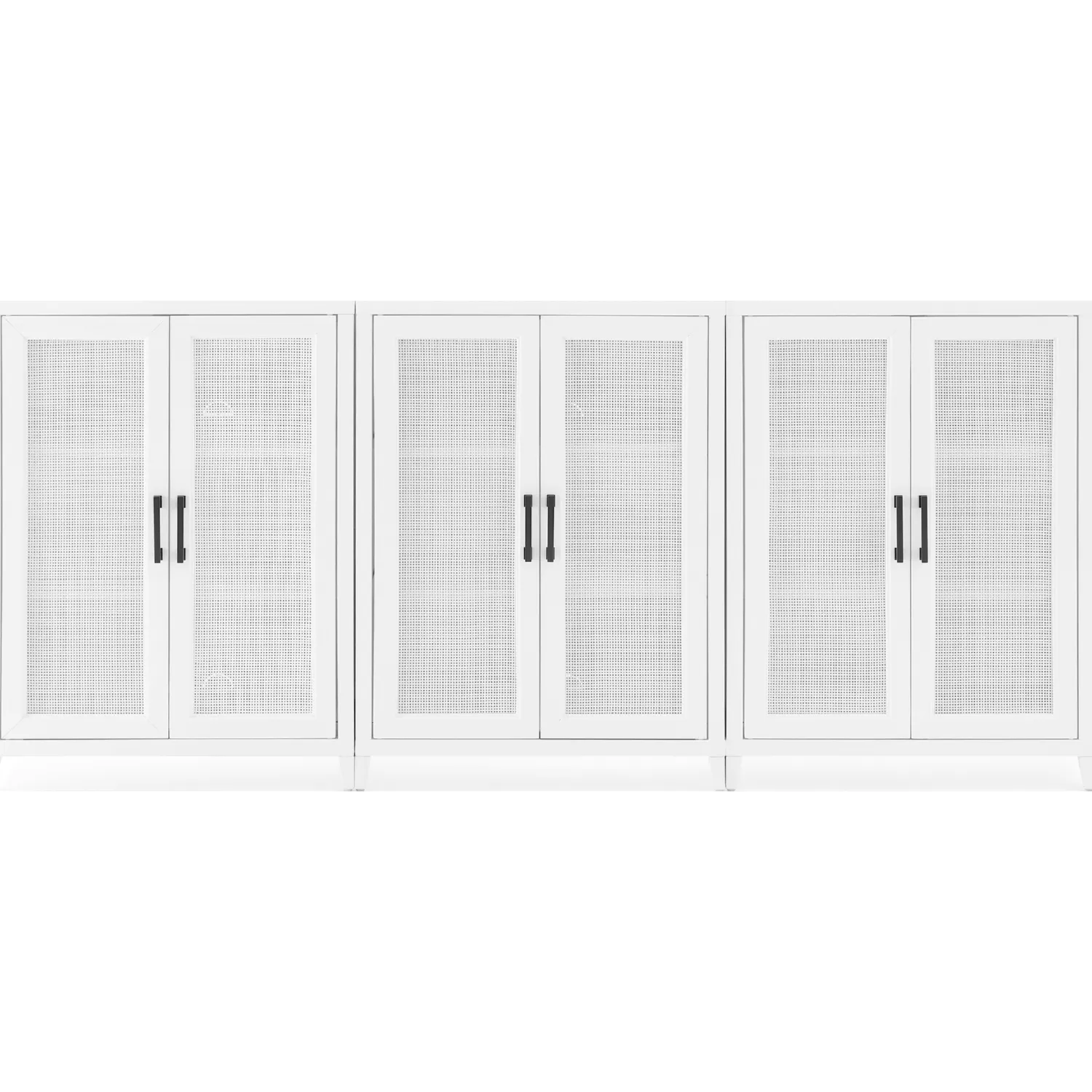 Crosley Milo 3 Piece Media Sideboard Cabinet Set - Thumbnail 4