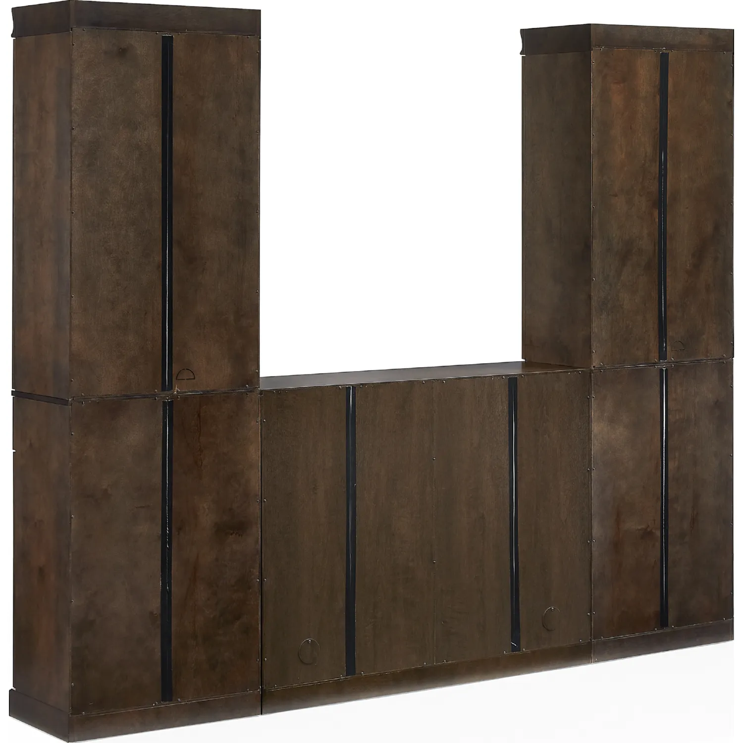 Crosley KF33036CO Stanton 3-Piece Sideboard & Glass Door Pantry