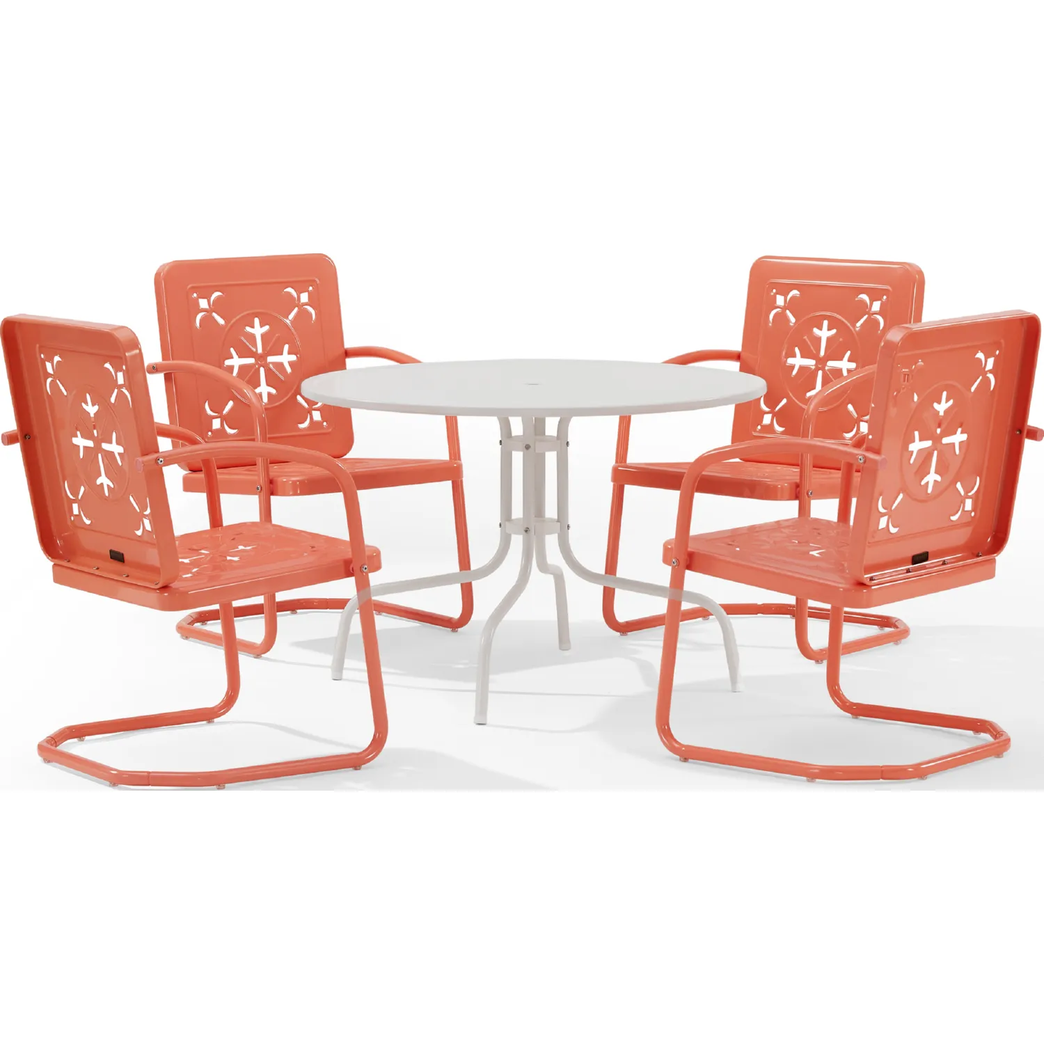 Crosley Azalea 5 Piece Round Outdoor Dining Set