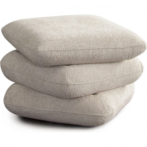 Code 3 Tier Motion Ottoman in Birch Neutral Performance Fabric