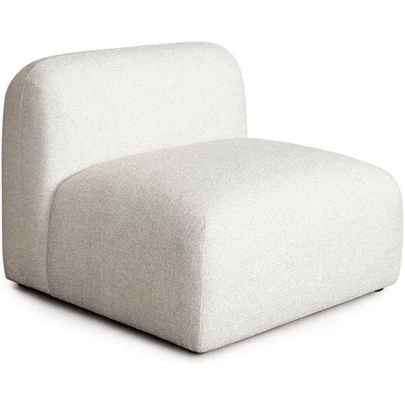 Diamond Sofa ECHOACCM Echo Modular Sectional Sofa Armless Chair in ...
