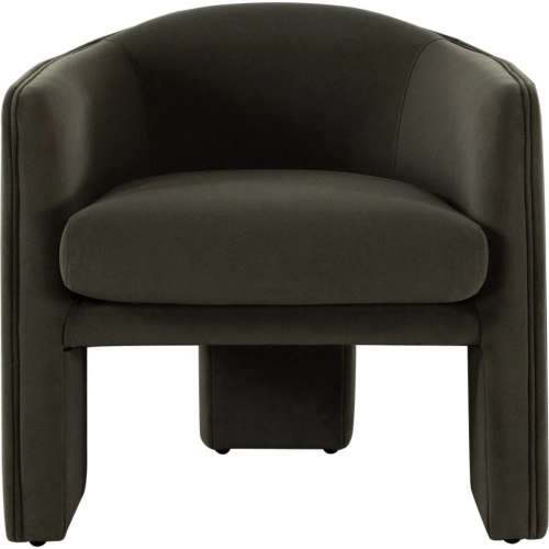 Leyah Accent Chair in Winter Moss Performance Velvet