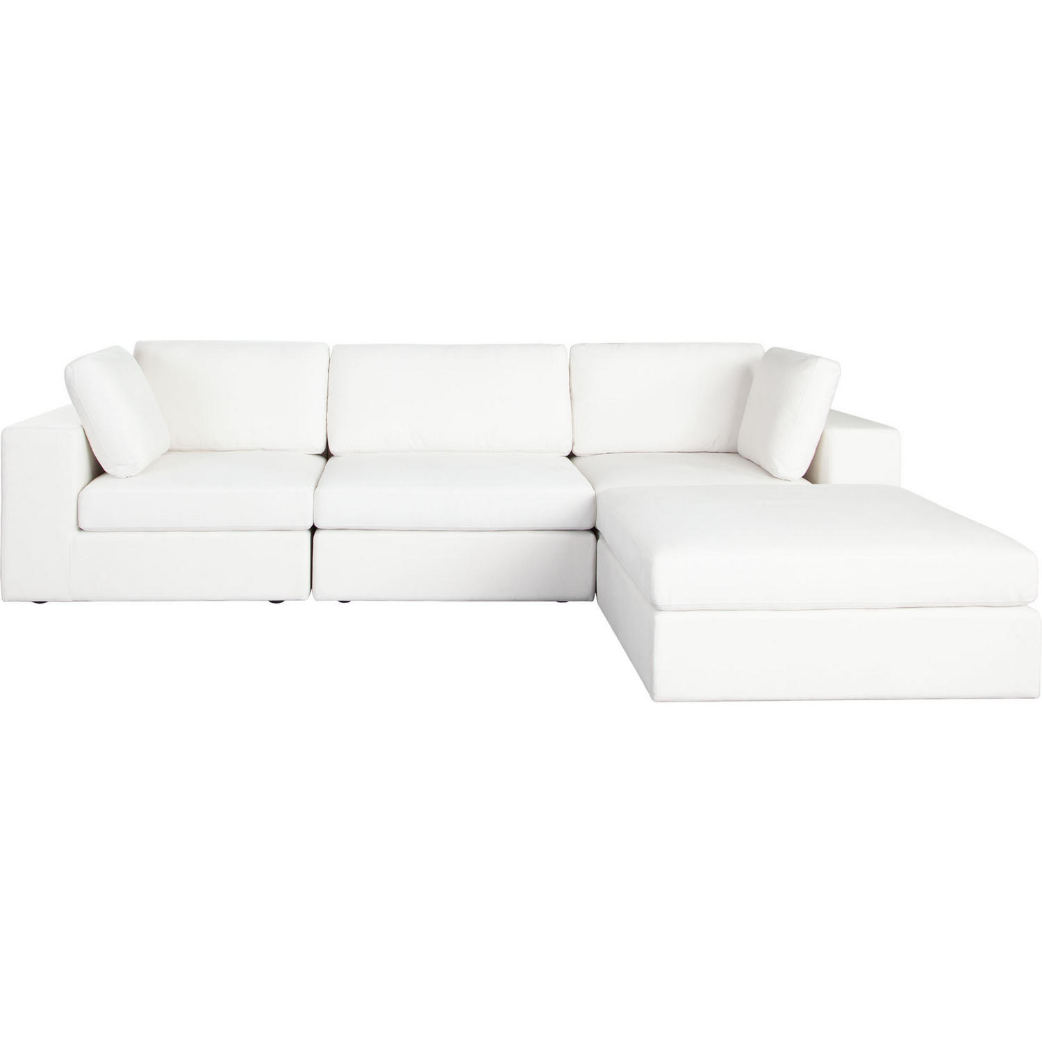 Diamond Sofa Muse Piece Modular Reversible Sectional Sofa in