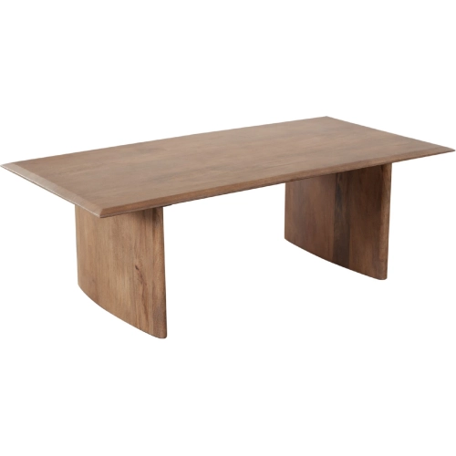 Nara Coffee Cocktail Table in Caramel Finish