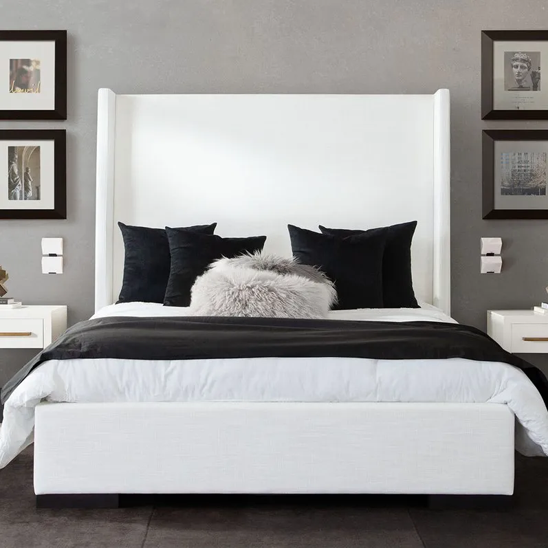 18" Square Accent Pillows in Black Performance Fabric (Set of 2)