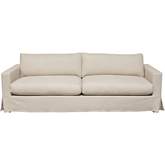 Savannah Slipcover Sofa in Sand Natural Linen