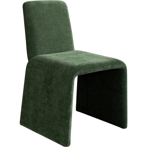 Sona Dining Chair in Spruce Green Fabric