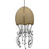 Jellyfish Hanging Pendant Lamp in Natural
