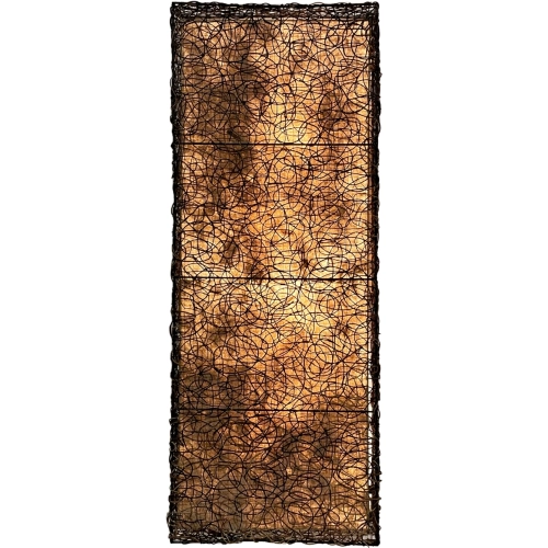 Nito Panel Wall Lamp in Natural Nito Vine & Banana Paper
