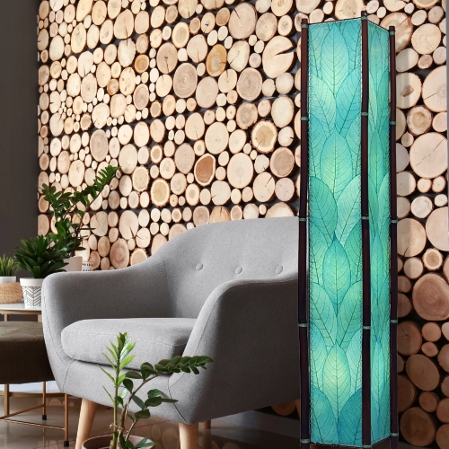 Fortune Giant Floor Lamp in Sea Blue Finish