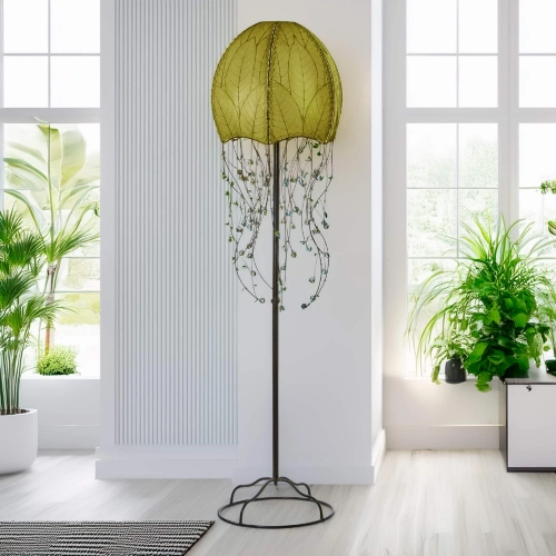 Jellyfish Series Floor Lamp in Green