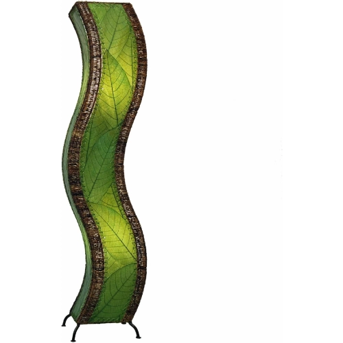 Wave Large Floor Lamp in Green