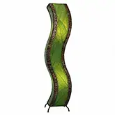 Wave Large Floor Lamp in Green