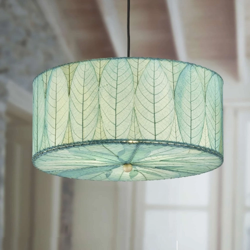 Hanging Drum Pendant Sea Blue