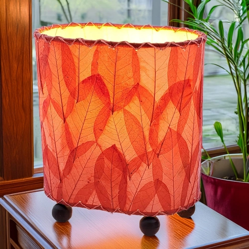 Mini Guyabano Table Lamp in Red