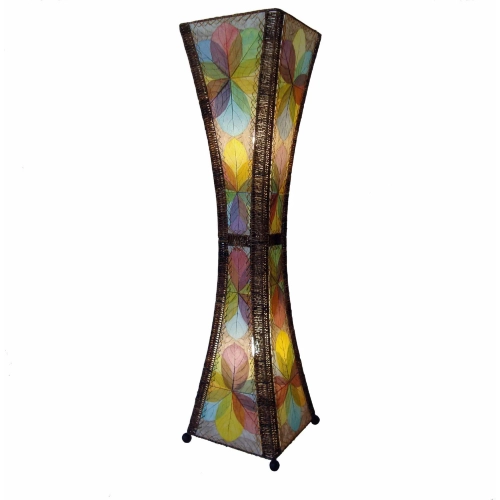 Hour Glass Large Floor Lamp in Multi