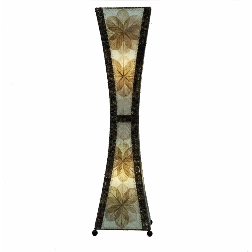 Hour Glass Large Floor Lamp in Natural