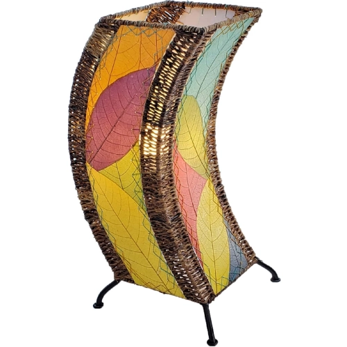 C Shape Table Lamp in Multi